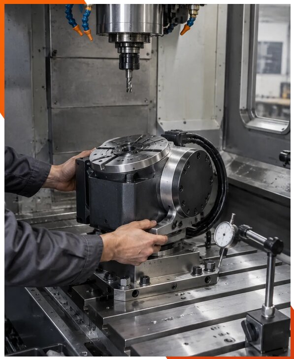 Дооснащение станков пятой осью в Сестрорецке